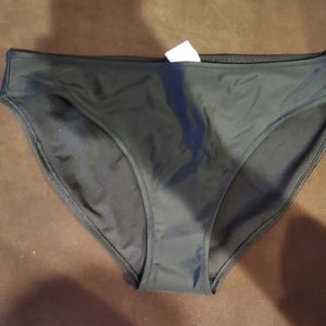 Aerie black bikini bottom